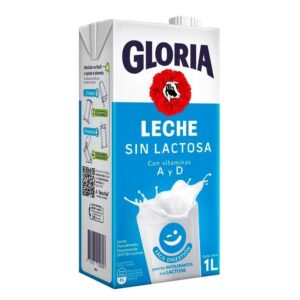 Leche UHT ENTERA CAJA GLORIA SIN LACTOSA X 1L